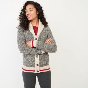 Roots Cabin Shawl Cozy Cardigan